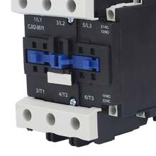 95 Amp Three-Phase Contactor Coil AC 110V Contactors - Black - View 7