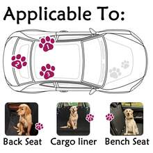 Seat Covers Car Scratch-Resistant Heavy-Duty Material Car Seat Covers Protects Against Pet Damage And Liquid Spills Dog Car Accessories With Waterproof Full Coverage Design Dog Car Seat Essential For Road Trips And Outdoor Adventures With Pets - màu đen - Xem 3