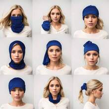 8 Pack Neck Gaiter Balaclava Gator Bandana Face Mask Cooling UV Protection Face Cover Neck Scarf For Men Women