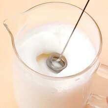 三速电动手持式奶泡器，可制作浓郁绵密的奶泡，500mAh USB充电式咖啡卡布奇诺奶精搅拌器，可混合打蛋器，适用于咖啡、卡布奇诺、拿铁、蛋白粉饮品等。 - 彩色 - 查看 7