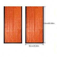 1 pieza Saco de dormir de supervivencia de emergencia, equipo de rescate de aislamiento térmico portátil, bolsa de chaleco de emergencia, saco de dormir cálido para acampar