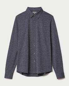 Men's Commuter Shirt, Performance Dress Shirts For Men, Machine Washable, Wrinkle Resistant, Slim Fit Button Down Shirthalloween - Marle Gray Houndstooth - View 6