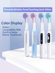 4 قطع/1 قطعة أغطية لرؤوس فرشاة الأسنان، أغطية بلاستيكية لرؤوس فرشاة الأسنان، متوافقة مع رؤوس الاستبدال النظيفة والرقيقة والسلسلة Io 3 4 5 6 7 7g 8 9 لفرش الأسنان الكهربائية، عنصر سفر مريح، لوازم المنزل والسكن، ديكور حمام، ديكور الخريف، عودة إلى المدرسة، اكسسوارات الحمام، أدوات الحمام