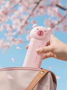 A Set Of Exquisite Stationery Combo, Featuring A Stylish Pencil Case With Capybara Pattern, Including 2pcs Portable Scissors, For Auxiliary Tools For Paper Cutting And Crafts, A Must-Have Stationery Set For Storing Pens.