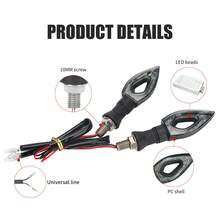 2 pièces/set Éclairages de travail pour moto 12V avec 12 lumières en forme de cœur creux, ampoules LED jaunes haute luminosité, portée d'éclairage claire et lumineuse, câblage non destructif, design cool et attrayant, universel pour les motos