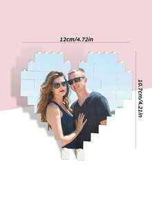 1件定制个性化照片拼图相册，可定制拼图照片，拼图游戏，个性化礼物，定制照片拼图相册，定制拼图相册，个性化情人节礼物。送给家人的礼物，送给男朋友或女朋友的礼物。 - 多色拼圖落高 - 查看 9