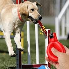 1pc Hand Squeeze Whistle, Survival Whistle + Round Lanyard - Loud, Squeeze-Activated Sound For Emergency, Dog Training, Outdoor Activities - Compact & Portable, Suitable For Dog Sports, Camping, Competitions - Bright Red Color For High Visibility, Dog Whistle, Essential For Competitions, Ergonomic Design, Durable Plastic - Perfect Choice For Halloween, Christmas And New Year Sports Gear