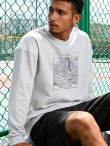 Sudadera de manga larga con estampado del Nokk, el espíritu del agua de Frozen 2 - Gris - Ver 3