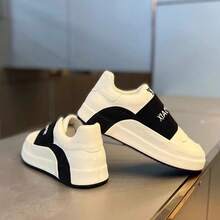 Zapatos deportivos y casuales versátiles para hombre, nuevos para otoño e invierno - Blanco - Ver 2