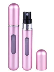 8ml Refillable Perfume Atomizer Bottle, Bottom Refill Design, Convenient For Carrying Perfume On The Go, Reusable Spray Bottle, Mini Portable Liquid Container, Unisex Perfume Travel Spray Bottle