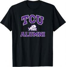 TCU Horned Frogs Alumni T-Shirt - Black - View 1