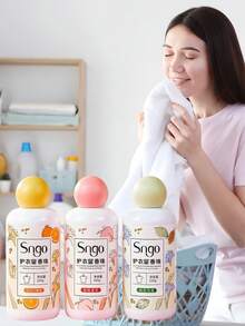 家用洗衣除菌衣物护理长效柔顺剂颗粒，220克瓶装，可代发货，洗衣香氛珠 - 彩色 - 查看 2