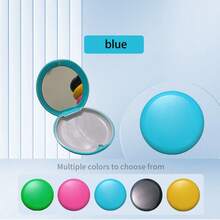 1 pièce Boîtier d'aligneur invisible, boîte de rangement avec miroir magnétique, boîtier de rétention orthodontique portable, boîte à bijoux - Multicolore - Voir 9