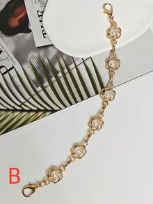 1pc Fashionable Versatile Premium Metal Detachable Hat Chain, Suitable For Baseball Caps And Snapbacks