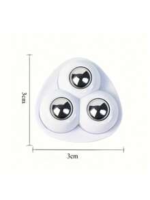 360°旋转重型迷你脚轮 - 无需钻孔，静音运行，不锈钢轴承 - 适用于家具、橱柜、储物箱、办公室、家庭、车间、家具搬运、紧凑设计、旋转顺畅、家用收纳、圣诞树旋转底座、电动轮、轮子、坚固旋转脚轮、家具脚轮、重型脚轮、行李轮、重型手推车轮、小型家具轮 - 彩色 - 查看 5