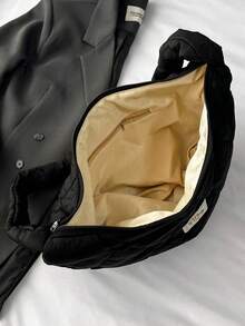 1 Stück Damen Nylon Japanischer Lässig Einfachheit Umhängetasche, kratzfest und abriebfest, leicht, großes Fassungsvermögen, Lingge-Prägung, für Konzerte, Festivals, Sportveranstaltungen, Einkaufen, Pendeln, Arbeit, Dates, tägliche Reisen, für Studenten, Mädchen