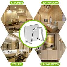 Adhesivo 2 Paq SUS304 Acero Inoxidable Caddie Cocina Baño Secado Rápido - 1 - Ver 4