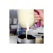 Dispensador de Mezcla Para Panqueques, Galletas, Pasteles - Morado - Ver 8