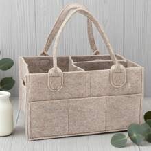 Small Thick Felt Diaper Bag, Handheld Mommy Bag, Handheld Baby Diaper Storage Bag