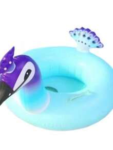 Inflatable Peacock Float - 深藍色和淺藍色底座 - 查看 4