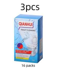Toilet Effervescent Tablets,Toilet Foam Tablets, Toilet Cleaning Tablets, Odor-Purifying Tablets, Yellow Spots, Dirt, Urine Stains, Toilet Cleaning Tablets, Quick-Dissolving Boiling Tablets, Dispersing And Cleaning Yellow Spots, Purifying Odors, Effervescent Tablets, For Cleaning Toilets