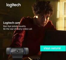 Logitech C920E Plug-And-Play HD Camera With 1080P Full HD Image Quality, Autofocus And Noise Reduction, And Long-Lasting And Stable Video Conferencing