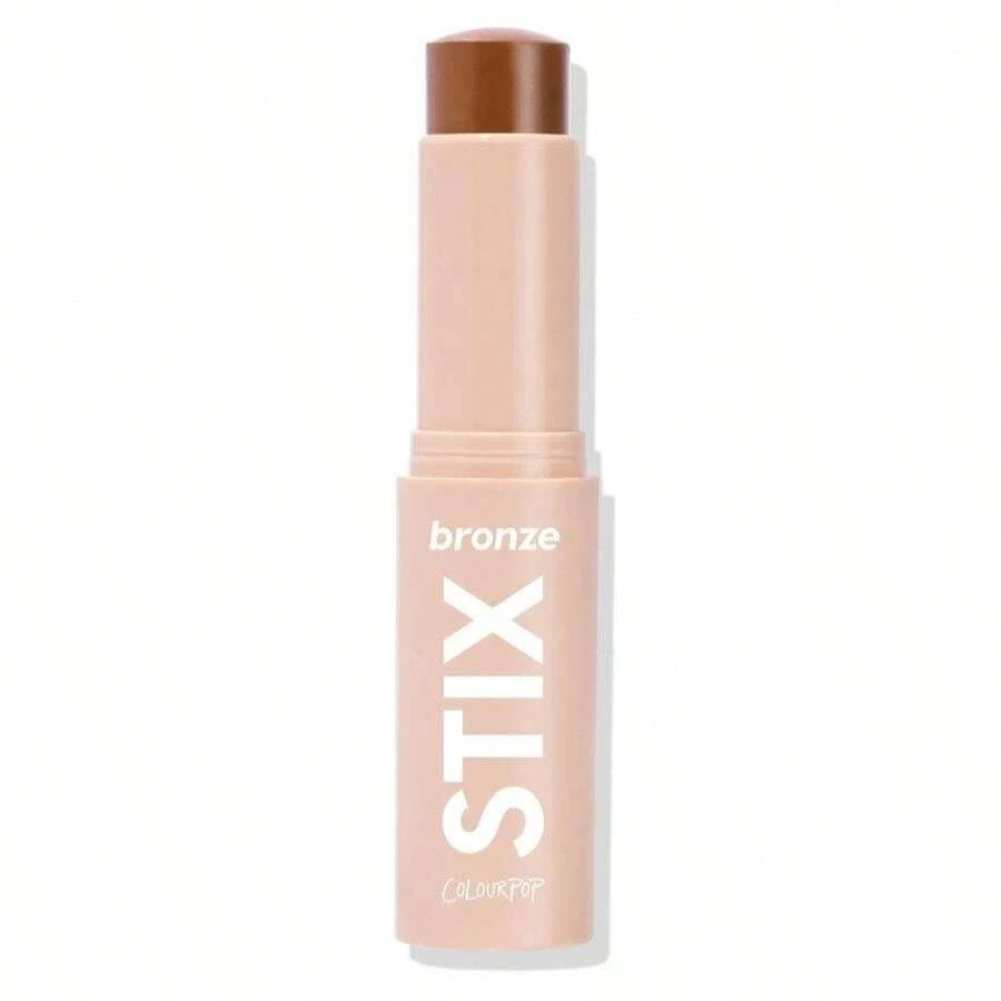 ColourPop Cream Bronzer Stick - Blendable Cream Contour &Amp; Glowy Summer Makeup With A Natural, Matte Finish - Buildable Formula For Shimmer-Free, Sun-Kissed Warmth - La Jolla Cove (028 Oz) - MàuE - Xem 1