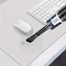 Portable Handheld Vacuum Cleaner - Enhanced Cyclone Suction, Wireless & Rechargeable With Strong Power, Effortless Cleaning For Cars, Offices, And Homes, Perfect For Quick - màu đen - Xem 7