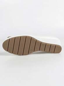 Women's Fashion Wedge Heel Soft Comfortable Pointed Toe High Heels - White - View 10
