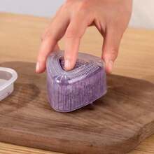 Khuôn làm sushi (1/2 cái), khuôn làm sushi hình tam giác, khuôn làm cơm nắm sáng tạo, hộp cơm bento sushi di động ngoài trời, hộp cơm trưa dã ngoại, dụng cụ nhà bếp - Trong sáng - Xem 10