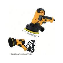 Rotary Electric Car Polisher Buffer Sander Polishing Machine 5" Sponge Pads Mop - View 4