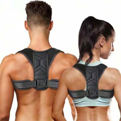 Back Support Posture Correctors Suitable For Men And Women In Autumn And Winter, Shoulder Straighteners, Adjustable Full Back Support, Upper And Lower Back Relief - Scoliosis, Hunchback, Hump, Thoracic Spine, Spinal Correctors Exercise Waist Belt Suitable For Workout Home Sports And Walk