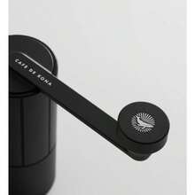 CAFEDEKONA M3 Premium Manual Coffee Grinder Conical Burr Stainl Steel Portable Adjustable Hand Grinder For Espro/Cold Brew/French Pr Travel/Camping/Home Use Black