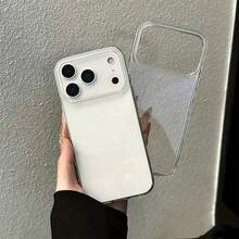 Funda de teléfono a la moda - Una funda protectora delgada adecuada para iPhone 16, 15, 14, 13, 12, 11 Pro Max y el nuevo Apple 17, hecha con material transparente suave. Diseño para Chicas y Mujeres, TPU Suave, Resistente a Impactos, Más Protector, Femenino - 1 pieza - Ver 4