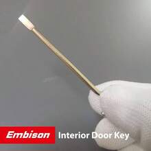Interior Bathroom Door Key Emergency Key, Bedroom Door Key Solid Key Interior Door - 10 Pack - ban đầu - Xem 3