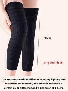 1 Pair Extra Long Knee Warmers, Cold-Proof Leg Warmers For Men And Women, Elderly Arthritis And Cold Legs Protection In Autumn/Winter