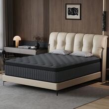 10"12"14 Inch Queen Size Mattress, Deep Sleep Memory Foam Hybrid Euro Top Mattress - 7-Zone Mattress - Optimal Lumbar Support For Perfect Comfort - Twin Full Queen King Size Mattress Options. - 深灰色 - 查看 10