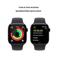 Apple Watch Series 10 GPS 46mm, folosit, aproape nou, include: cablu de încărcare, 2 curele.