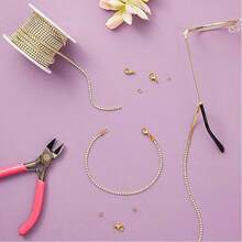 1/2/4mm Shiny Crystal Rhinestone Chain - Glass Beaded Trim, Suitable For DIY Jewelry Making, Sewing, Crafts, Scrapbooking, Fashion Accessories - Great For Dresses, Shoes, Bags, Hats, Gift Wrapping And Party Decorations - Sparkling Rhinestone Appliques For Sewing And Craft Projects