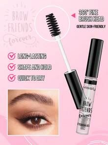MISSLYN - 2支装眉胶套装，眉胶：打造精准眉妆，分离眉毛和睫毛，打造光泽妆效，持久不脱妆 - 無色 - 查看 5