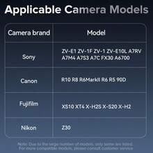 Llano 相机散热器 冷却风扇 空气冷却器 视频录制和直播散热 适用于佳能/尼康/富士 - 黑色 - 查看 10