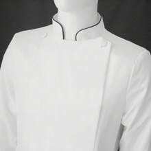 Men's Cassock Choir Long Cassock Minister Robe Clergy Pulpit Liturgical Church Robe 4 Colorshalloween - 白色 - 查看 4