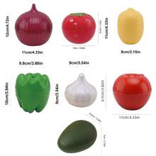 2/3/5 Piece Lemon & Onion Shape Food Storage Containers Seree Plastic, FreeSafe, Flip Top Lid Lock, Cute Fruit Vegetable Kitchen Organization Containers, Hand Wash Only