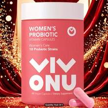 Vivonu Women's Probiotic Supports Women's Health  (60 Capsules/1 Packet), Free Shipping, For Women, Daily Care, Probióticos Originales - No flavor - 查看 1