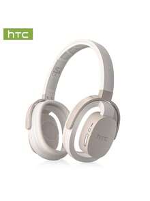 HTC HP07 On-Ear Headphones: Long-Lasting Wireless Headphones With Active Noise Cancellation, Transparency Mode To Stay Connected, Ergonomic Design, Rose Gold - Rose Gold - View 1