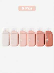 6 PCS Dot Glue Tape Roller - Removable Repositionable Adhesive For Scrapbooking, Photos, Wall Decor - No Residue Strong Hold Crafting Tape,For Crafts, Scrapbooking, Photos, School, Office Supplies, No Residue & Quick Dry - Sets - View 8