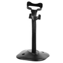 Soporte del escáner de código de barras, ángulo ajustable del escáner de código de barras universal para los centros comerciales de los supermercados - Negro - Ver 5