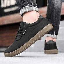 Zapatillas de lona casuales de diseño de nicho retro de verano para hombres 2025