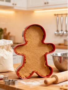 Molde y cortador de galletas navideñas - Muñeco de nieve, árbol de Navidad, hombre de jengibre, corazón, etc.