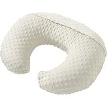 Pillowcase For Nursing Pillow And Positioner For Breastfeeding And Bottle Feeding, Propping Baby, Tummy Time, Baby Sitting Support, Awake-Time Support, Pillow Cover Only (Beige) - 米色 - 查看 5